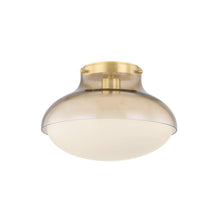 Gianna Flush Mount, Aged Brass