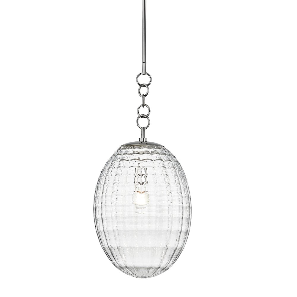 Venice Pendant, Polished Nickel