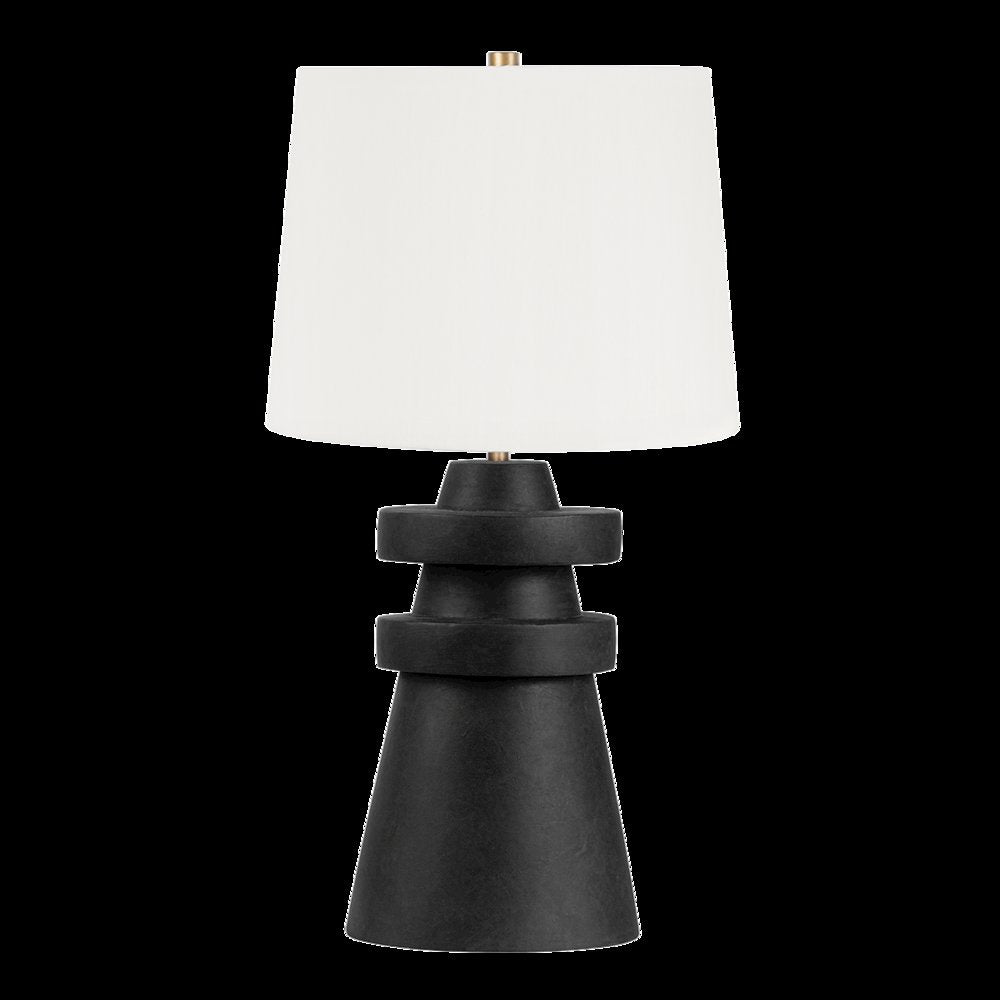 Grover Table Lamp, Patina Brass