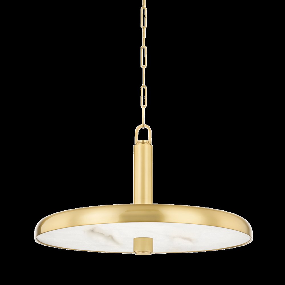 Reynolds Pendant, Aged Brass