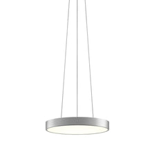 Pi Pendant, Bright Satin Aluminum