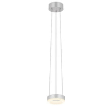 Corona Pendant, Bright Satin Aluminum