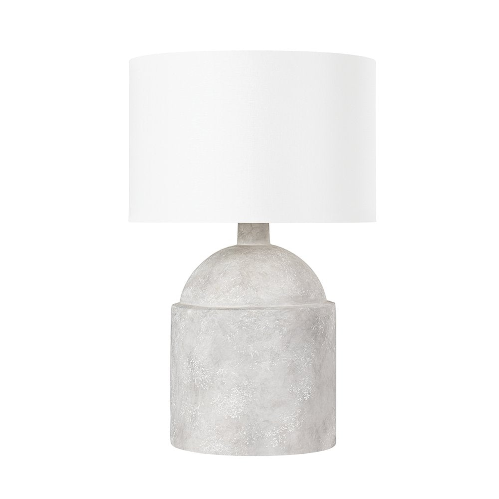 Torrance Table Lamp, Ceramic Weathered Grey