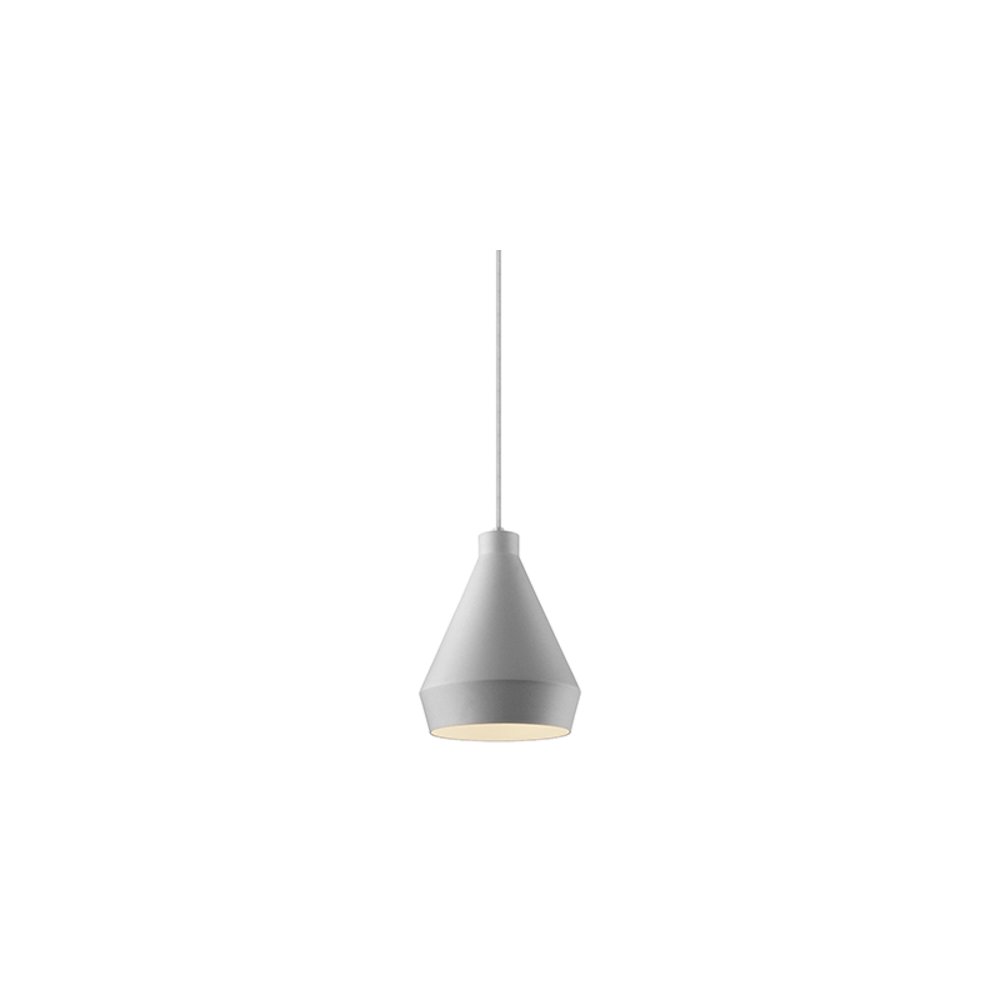Koma Pendant, Bright Satin Aluminum
