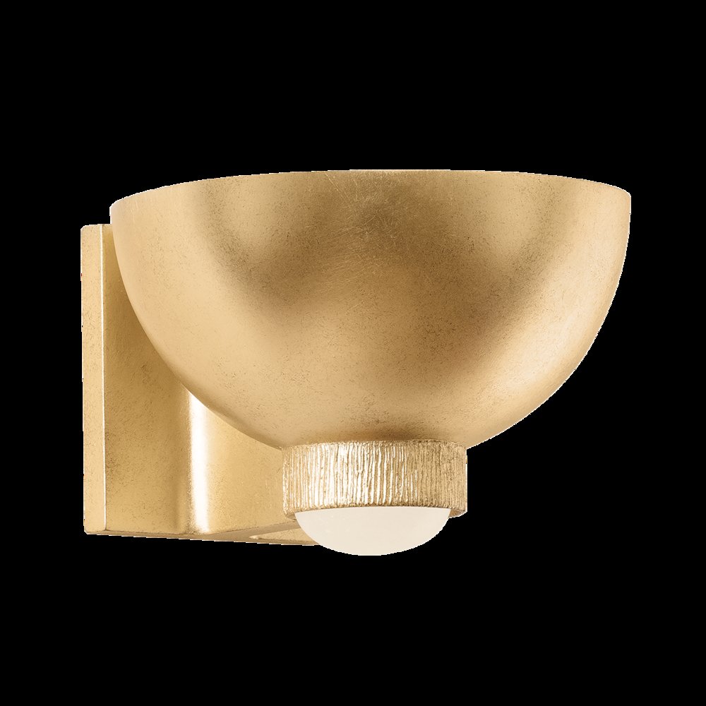 Fairview Wall Sconce, Vintage Gold Leaf