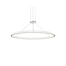 Luna Pendant, Bright Satin Aluminum