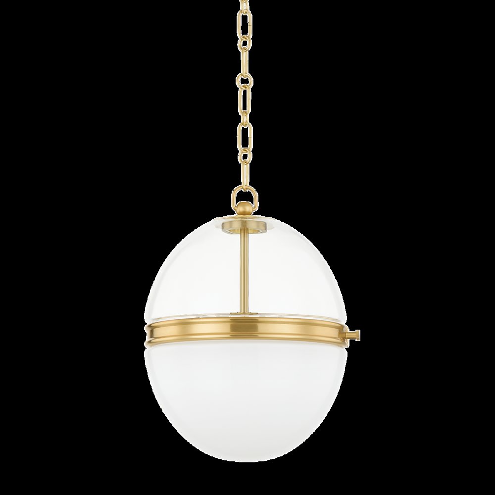 Donnell Pendant, Aged Brass