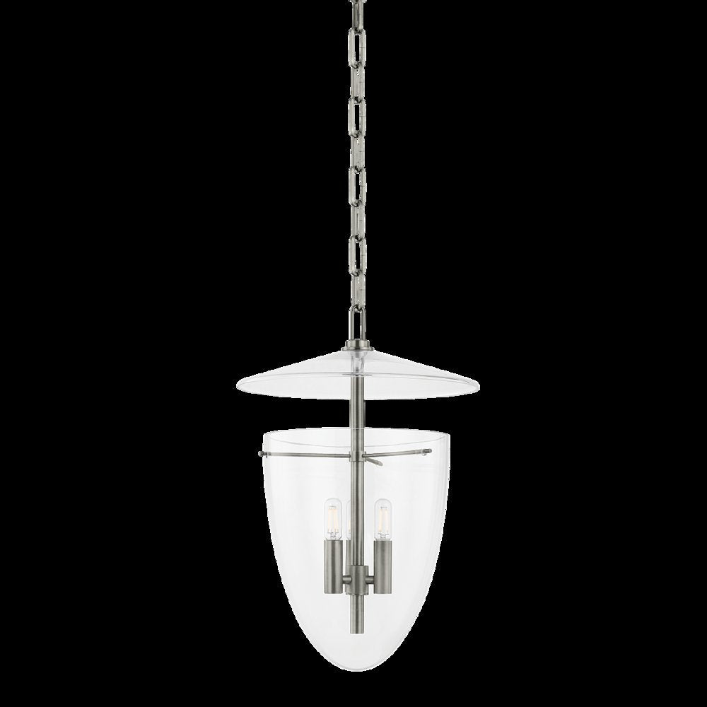Tully Lantern, Vintage Pewter
