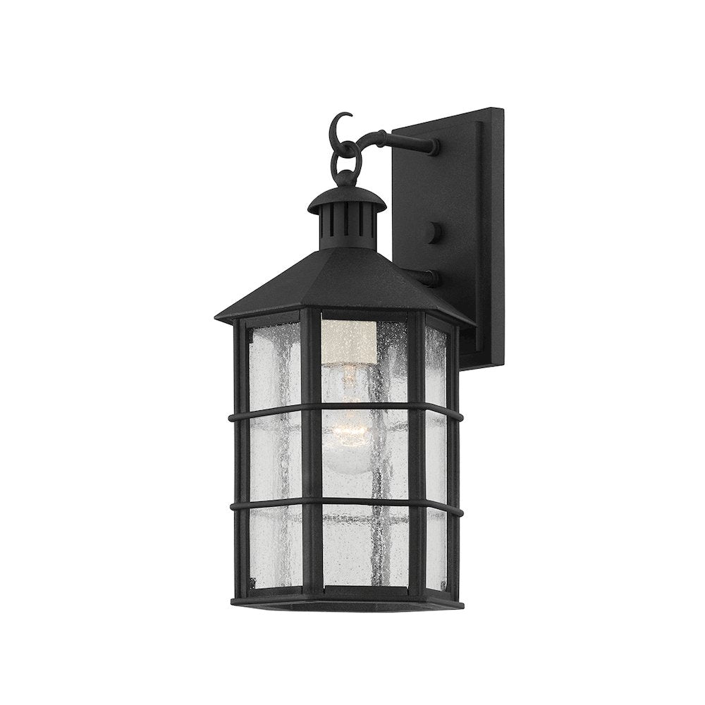 Lake County Exterior Wall Sconce, French Iron