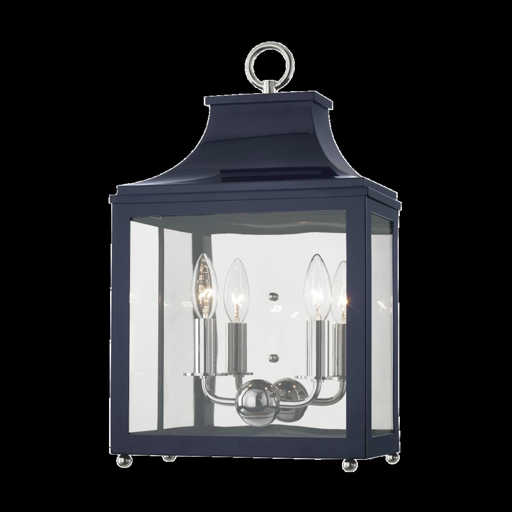 Leigh Wall Sconce, Polished Nickel