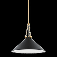 Kalea Pendant, Aged Brass