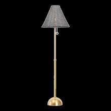 Destiny Floor Lamp, Aged Brass