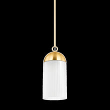 Emory Pendant, Aged Brass