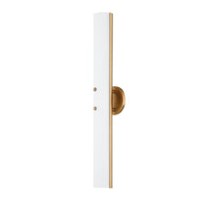 Titus Wall Sconce, Patina Brass