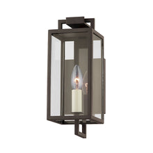 Beckham Exterior Wall Sconce, Textured Bronze