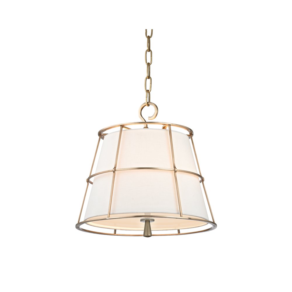 Savona Pendant, Aged Brass