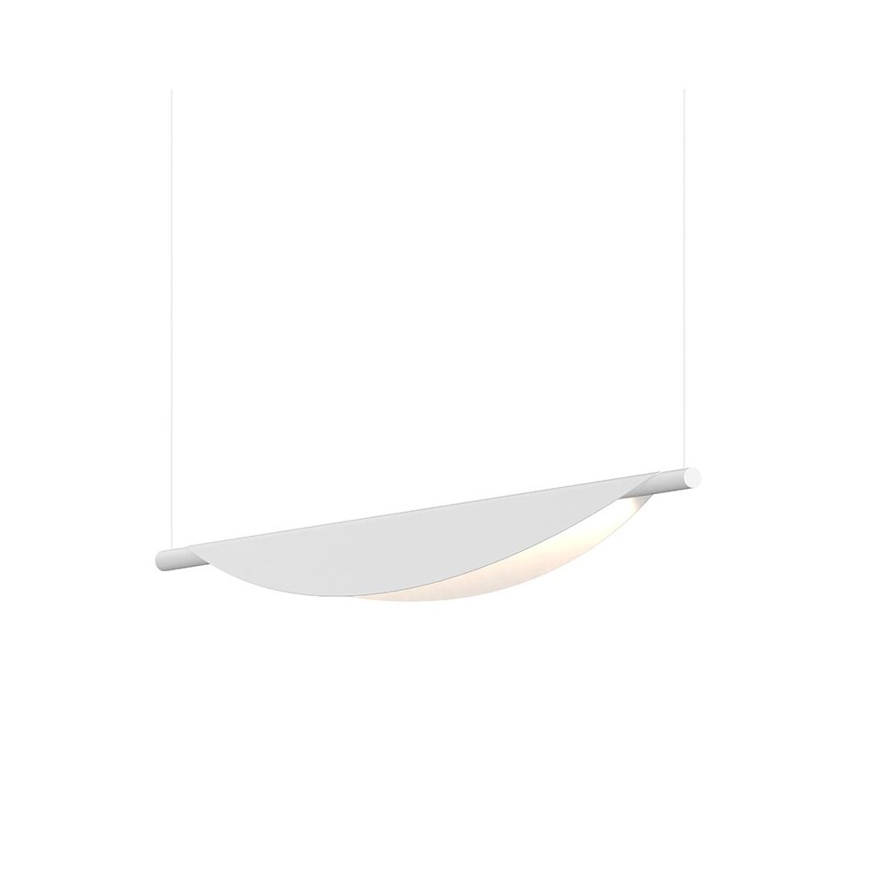 Tela Pendant, Satin White