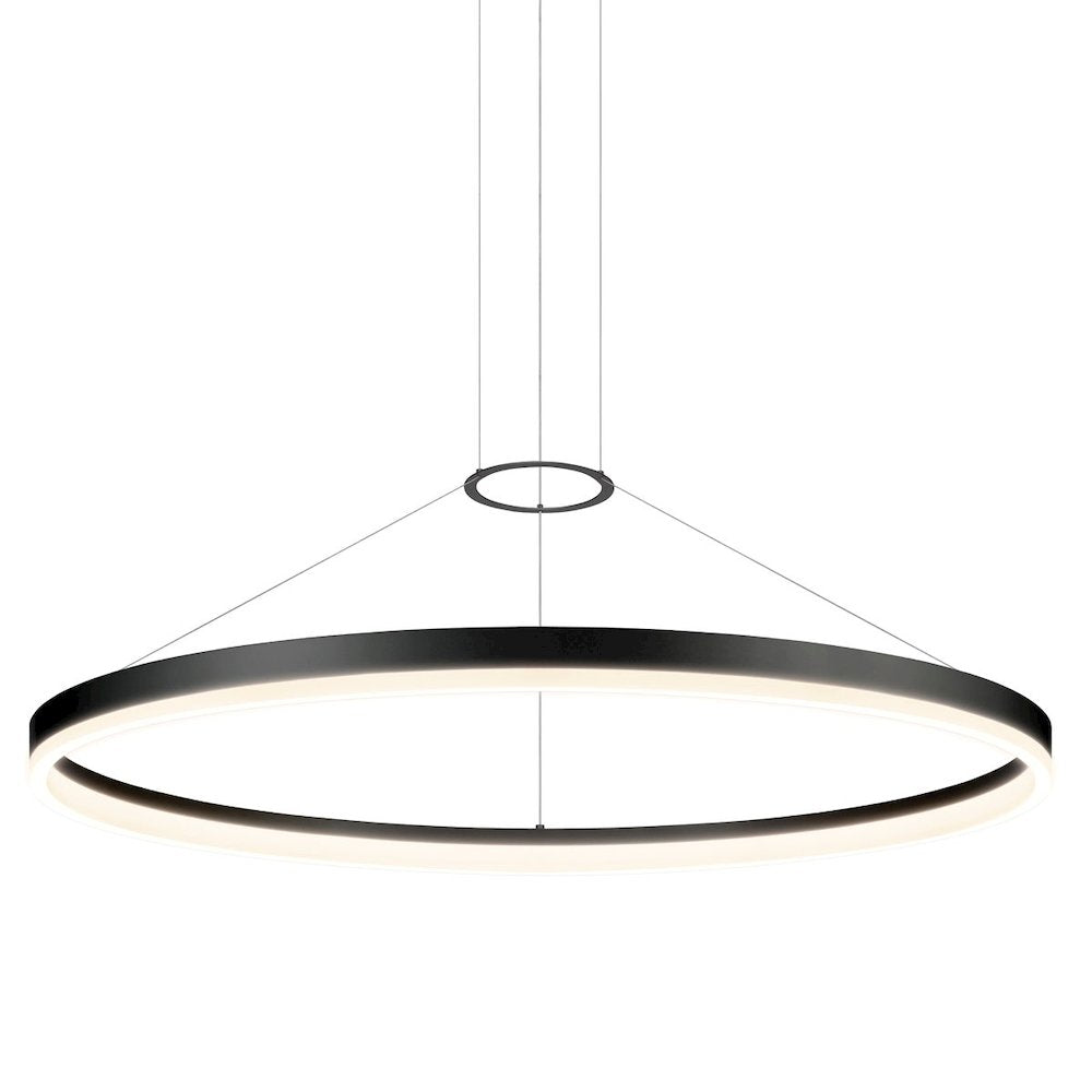 Corona Pendant, Satin Black
