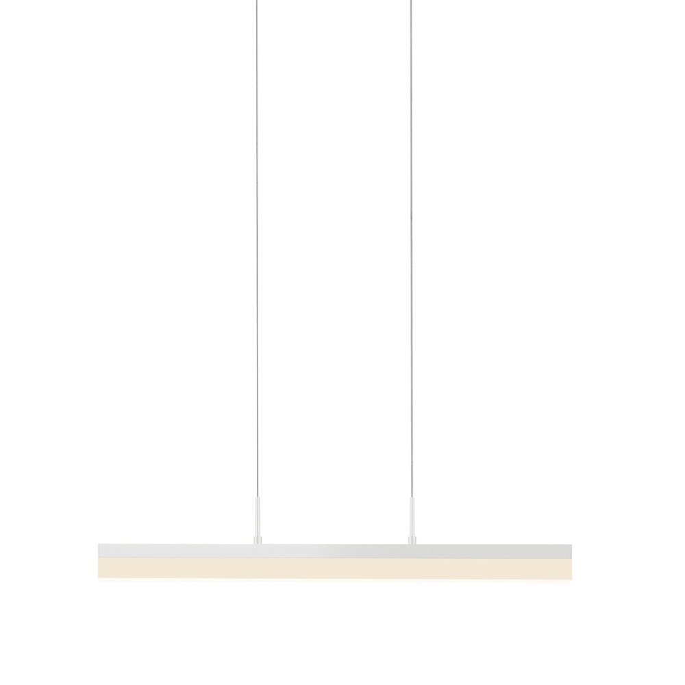 Stiletto Pendant, Satin White
