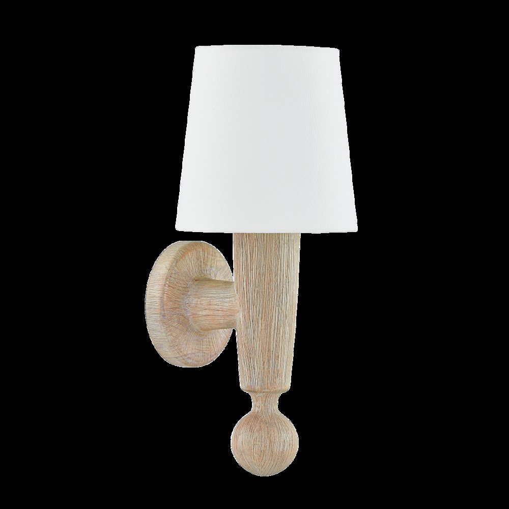 Nola Wall Sconce, Aged Brass