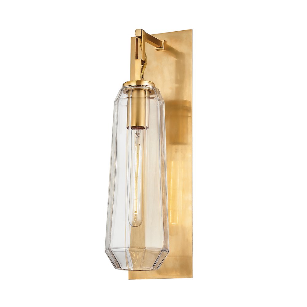 Copenhagen Wall Sconce, Vintage Brass