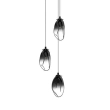Liquid Pendant, Satin Black
