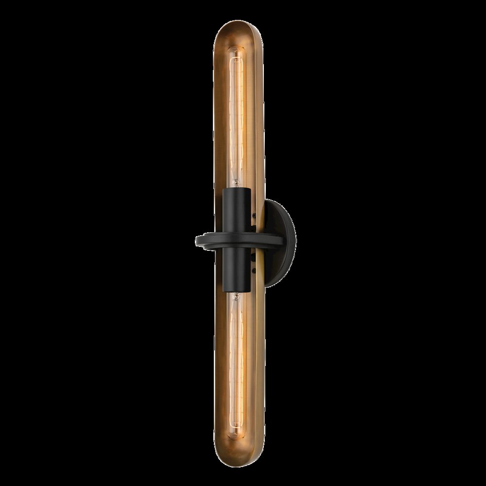 Tuscon Wall Sconce, Patina Brass