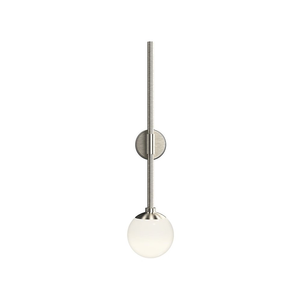 Sabon Wall Sconce, Satin Nickel