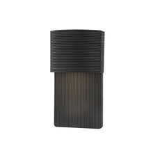 Tempe Exterior Wall Sconce, Soft Black