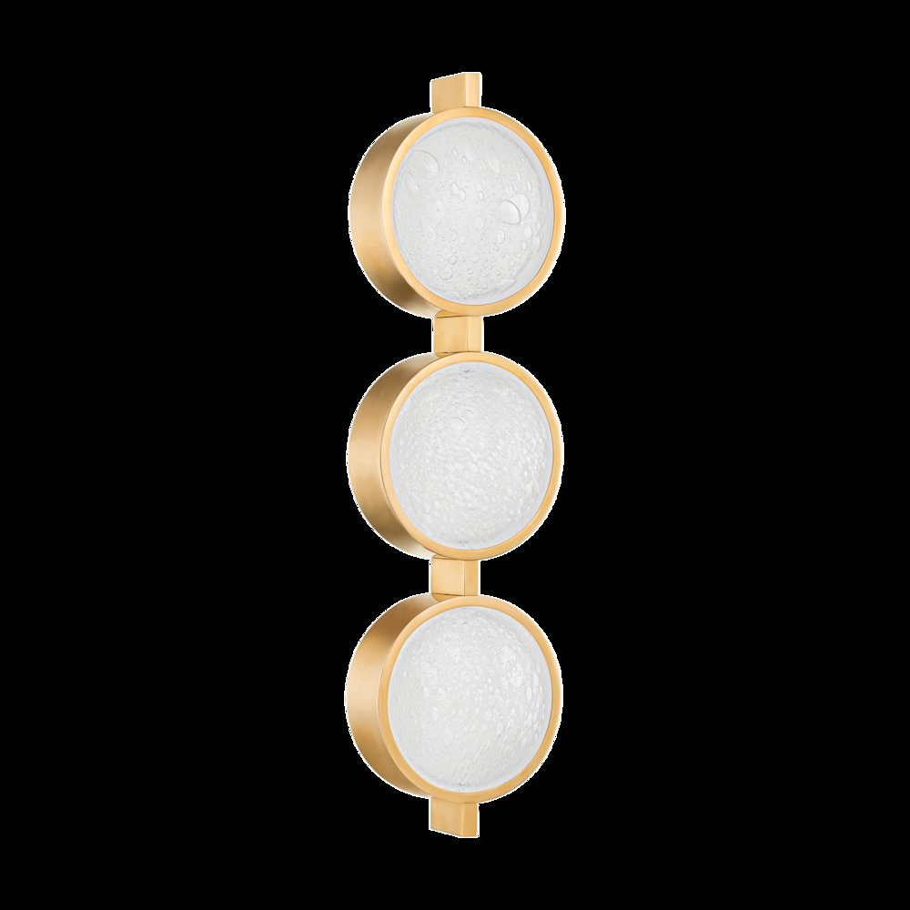 Ansonia Wall Sconce, Vintage Brass