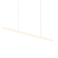 Stiletto Pendant, Satin White