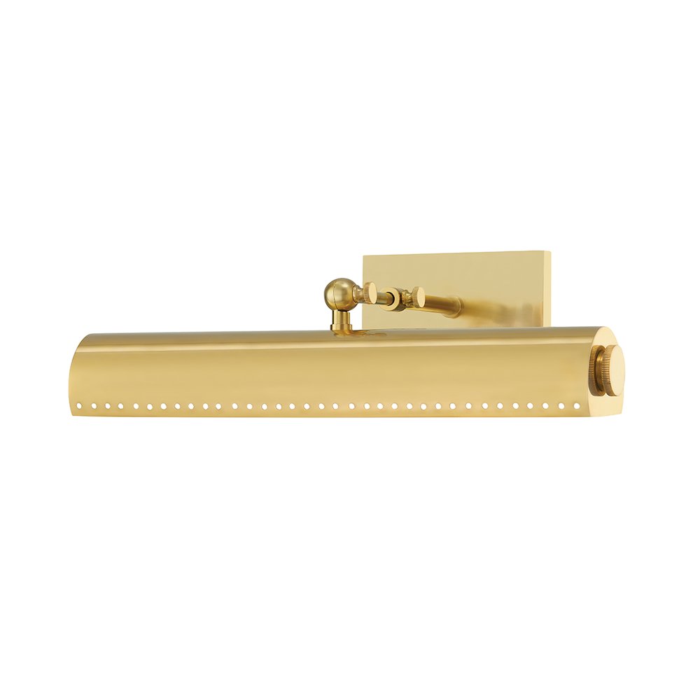 Hampshire Picture Light, Aged Brass
