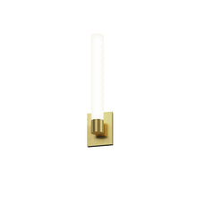Scepter Wall Sconce, Satin Brass