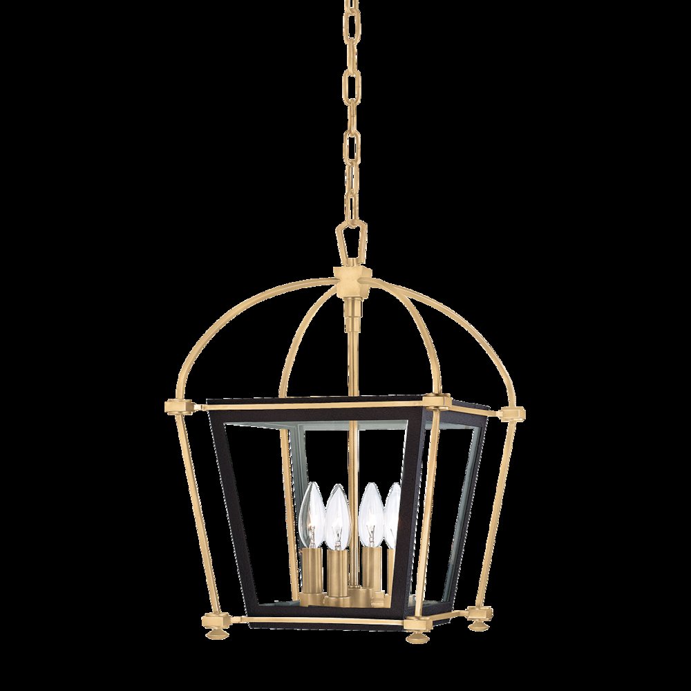 Hollis Lantern, Aged Brass