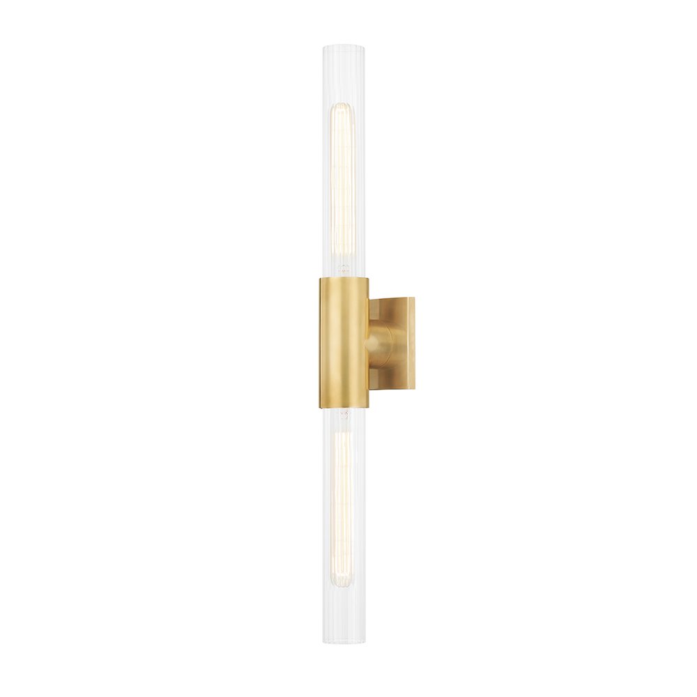 Asher Wall Sconce, Aged Brass