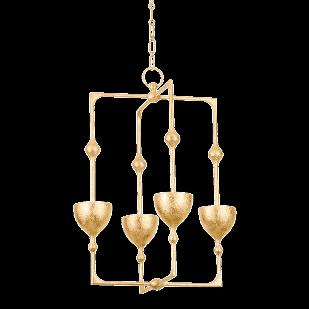 Antalya Lantern, Vintage Gold Leaf