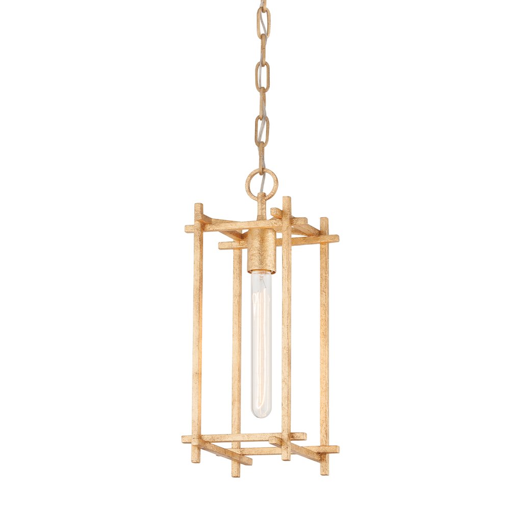 Huck Lantern, Vintage Gold Leaf