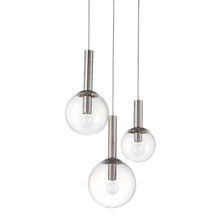 Bubbles Pendant, Polished Nickel