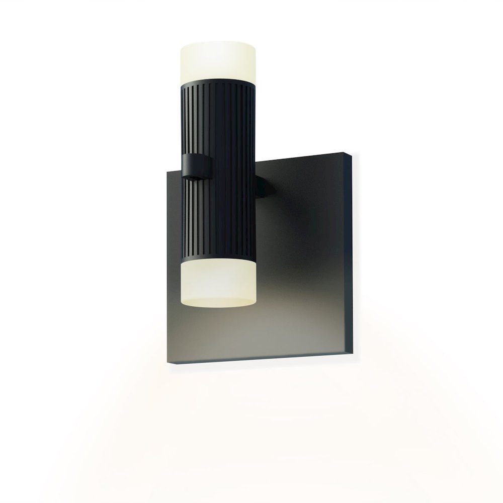 Suspenders Wall Sconce, Satin Black