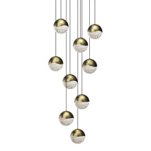 Grapes Pendant, Brass