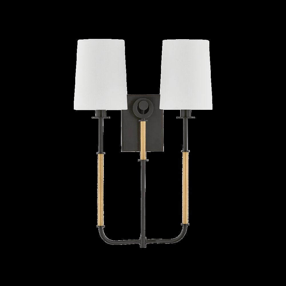 Glenmont Wall Sconce, Aged Brass