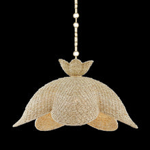 Solie Pendant, Aged Brass