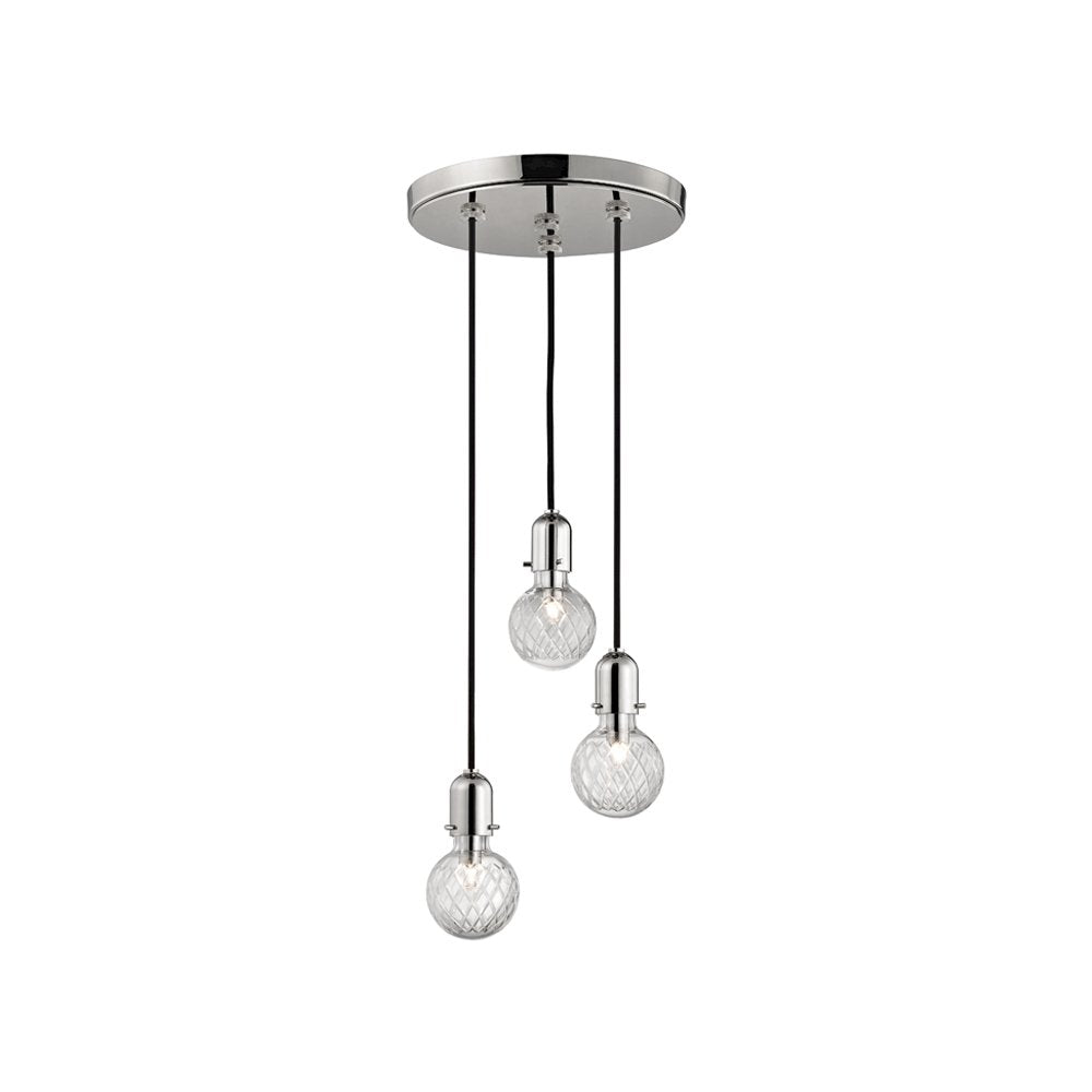 Marlow Pendant, Polished Nickel