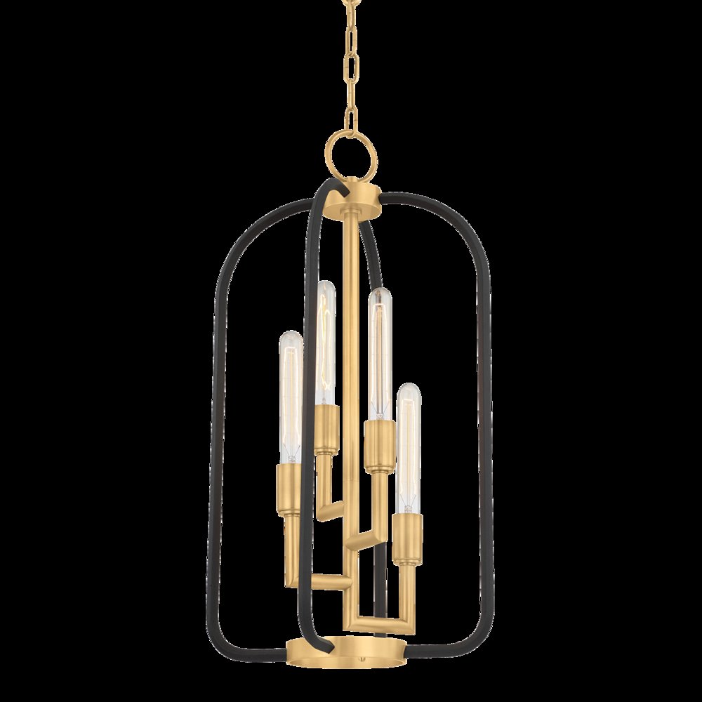 Angler Lantern, Aged Brass