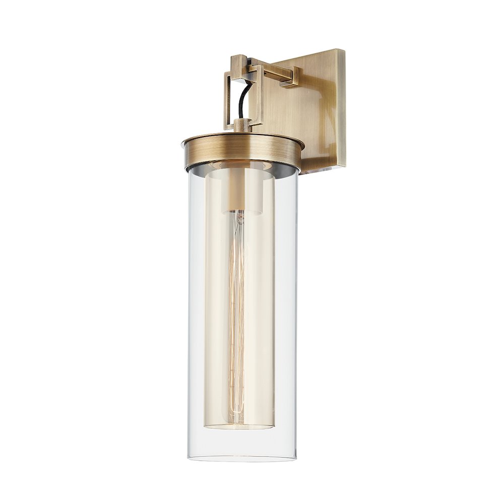 Pira Wall Sconce, Patina Brass