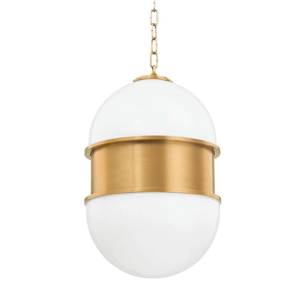 Broomley Pendant, Vintage Brass