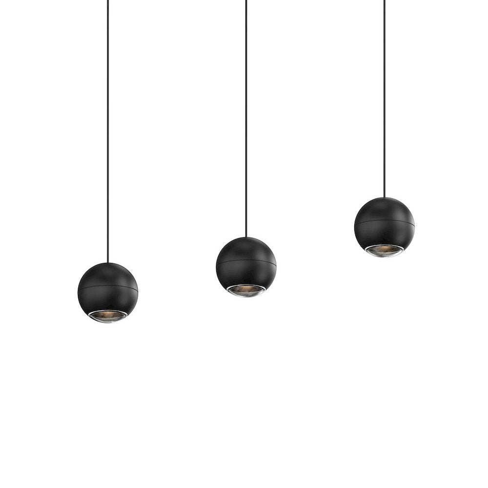 Hemisphere Pendant, Texture Black