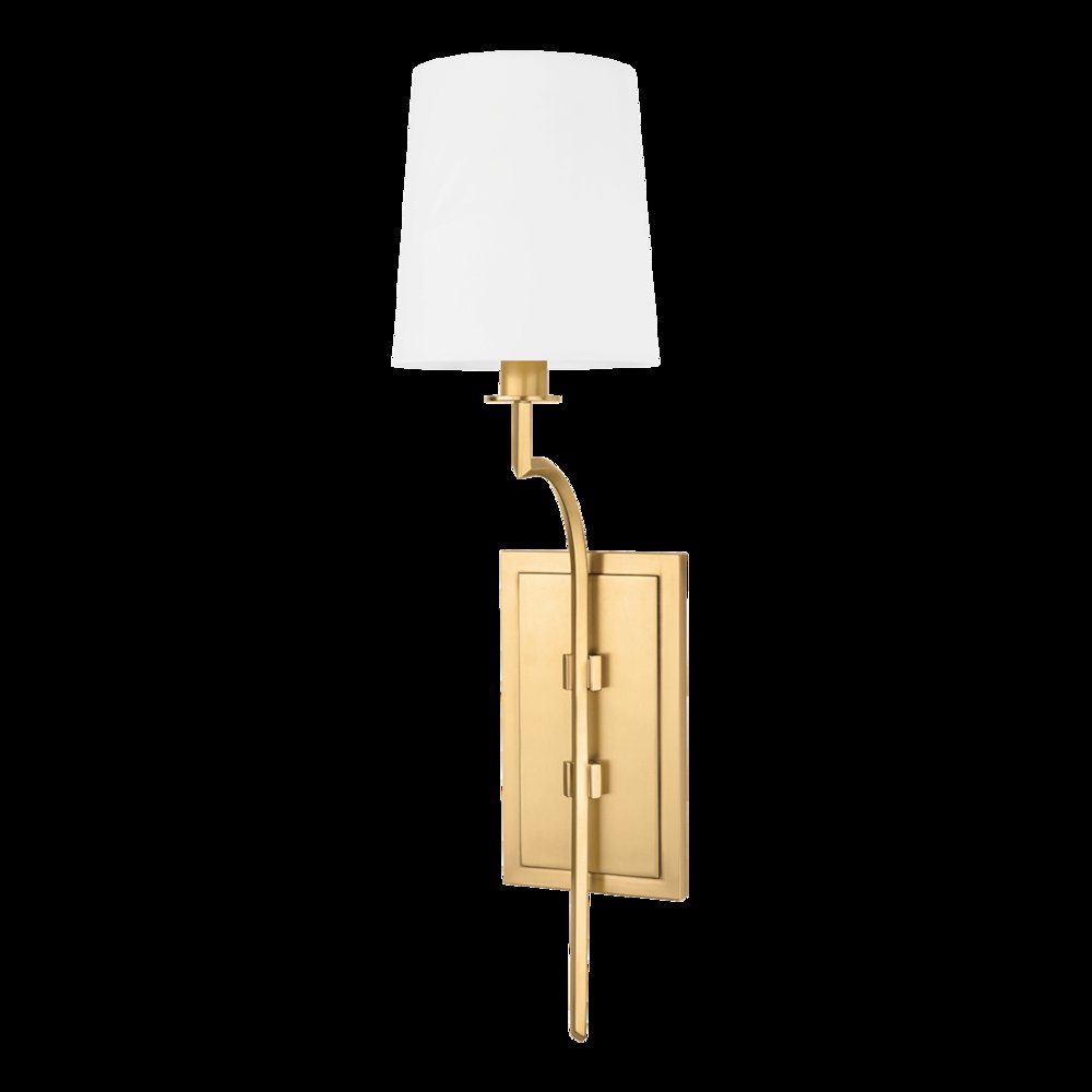 Glenford Wall Sconce, Aged Brass