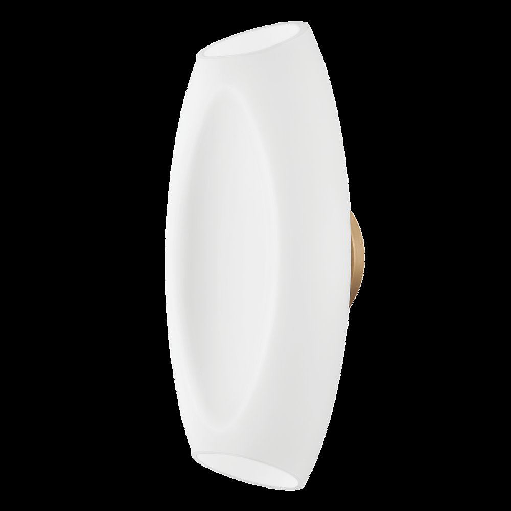 Vista Wall Sconce, Patina Brass