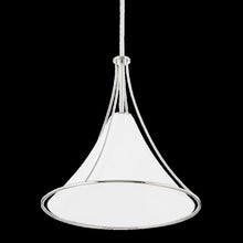 Madelyn Pendant, Polished Nickel